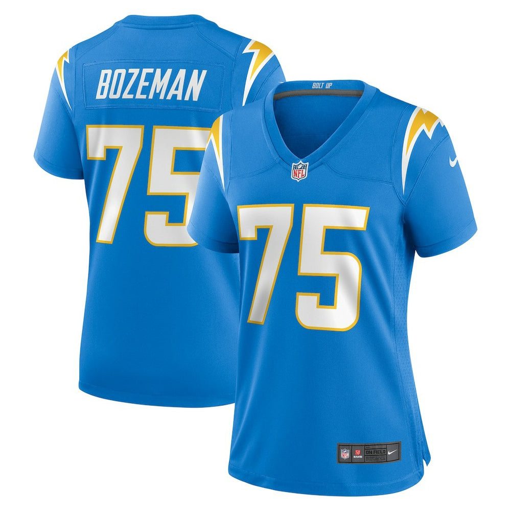 Bradley Bozeman Los Angeles Chargers Women's Game Jersey Powder Blue | Nike for Sale
