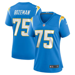 Bradley Bozeman Los Angeles Chargers Women's Game Jersey Powder Blue | Nike for Sale
