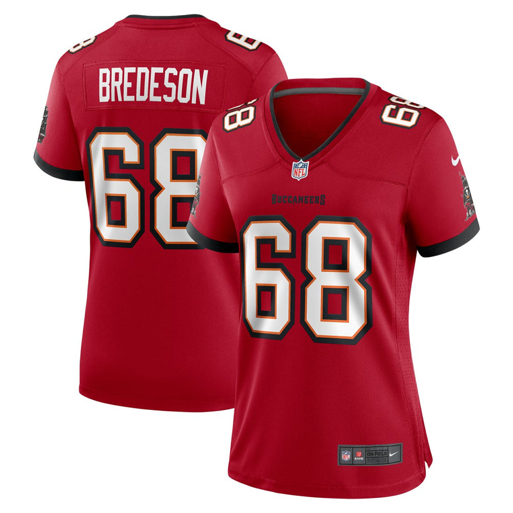 Ben Bredeson Tampa Bay Buccaneers Women's Game Jersey Red | Nike for Sale