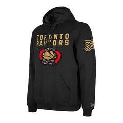 Toronto Raptors 2024/25 City Edition Chenille Heavyweight Pullover Hoodie Black - NBA