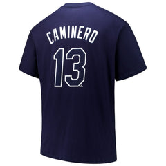 Junior Caminero Tampa Bay Rays Fanatics Big & Tall Name & Number T-Shirt - MLB