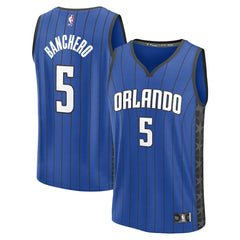Paolo Banchero Orlando Magic Fast Break Replica Player Jersey Statement Edition Blue - NBA