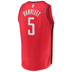Fred VanVleet Houston Rockets Youth Fast Break Replica Player Jersey Icon Edition Red - NBA