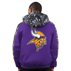 Minnesota Vikings Starter Thursday Night Gridiron Full-Zip Jacket Purple | NFL