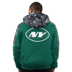 New York Jets Starter Thursday Night Gridiron Full-Zip Jacket Green | NFL