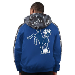 Indianapolis Colts Starter Thursday Night Gridiron Full-Zip Hoodie Jacket Royal | NFL