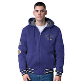 Baltimore Ravens G-III Extreme No Huddle Commemorative Full-Zip Hoodie Jacket Purple | NFL