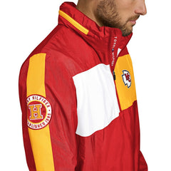 Kansas City Chiefs Tommy Hilfiger Gael Lightweight Half-Zip Hoodie Jacket Red | NFL