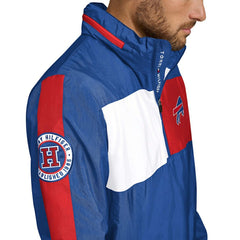 Buffalo Bills Tommy Hilfiger Gael Lightweight Half-Zip Hoodie Jacket Royal | NFL