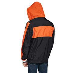 Cincinnati Bengals Tommy Hilfiger Gael Lightweight Half-Zip Pullover Hoodie Jacket Black | NFL