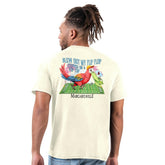 Arizona Cardinals Margaritaville Flip Flop T-Shirt Cream | NFL