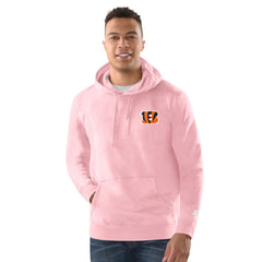Cincinnati Bengals Margaritaville Time Flies Garment Dyed Pullover Hoodie Orange | NFL