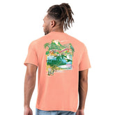 Cincinnati Bengals Margaritaville Time Flies T-Shirt Orange | NFL