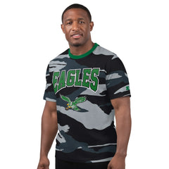 Philadelphia Eagles Starter Thursday Night Gridiron Classics Vintage Logo T-Shirt Camo/Gray | NFL