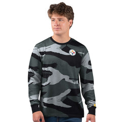 Pittsburgh Steelers Starter Thursday Night Gridiron Long Sleeve T-Shirt- Gray | NFL