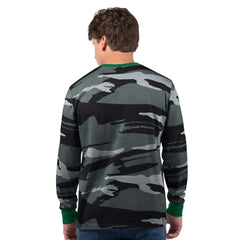 Philadelphia Eagles Starter Thursday Night Gridiron Vintage Logo Long Sleeve T-Shirt Gray | NFL