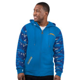 Los Angeles Chargers Starter Thursday Night Gridiron Full-Zip Hoodie Powder Blue | NFL