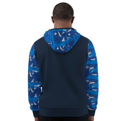 Seattle Seahawks Starter Thursday Night Gridiron Vintage Logo Full-Zip Hoodie Navy | NFL