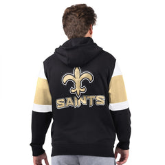 New Orleans Saints Starter Extreme Full-Zip Hoodie Black | NFL