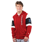 Atlanta Falcons Starter Extreme Full-Zip Hoodie Red | NFL