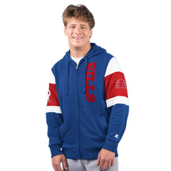 Buffalo Bills Starter Extreme Vintage Logo Full-Zip Hoodie Royal | NFL