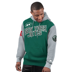 New York Jets Starter Extreme Pullover Hoodie Green | NFL