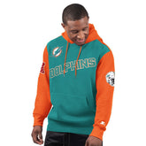 Miami Dolphins Starter Extreme Pullover Hoodie Aqua | NFL