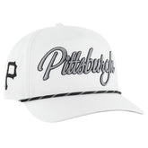 Pittsburgh Pirates '47 Overhand Speckle Hitch Rope Adjustable Hat - MLB