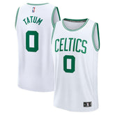 Jayson Tatum Boston Celtics Fast Break Replica Player Jersey Association Edition White - NBA