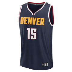 Nikola Jokic Denver Nuggets Fast Break Replica Player Jersey Icon Edition Navy - NBA
