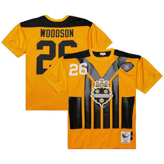 Rod Woodson Pittsburgh Steelers 1994 Authentic Throwback Retired Player Jersey Gold | Mitchell & Ness