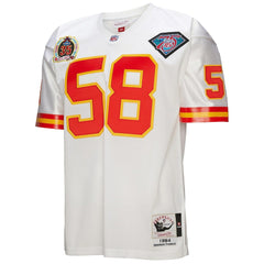 Derrick Thomas Kansas City Chiefs 1994 Authentic Throwback Retired Player Jersey White | Mitchell & Ness