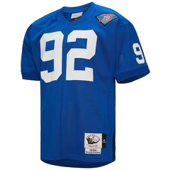 Michael Strahan New York Giants 1994 Authentic Throwback Retired Player Jersey Royal | Mitchell & Ness