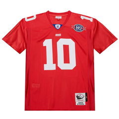 Eli Manning New York Giants 2004 Authentic Throwback Retired Player Jersey Red | Mitchell & Ness