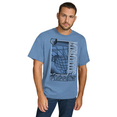 Memphis Grizzlies Tommy Jeans Noah Swish T-Shirt Light Blue - NBA