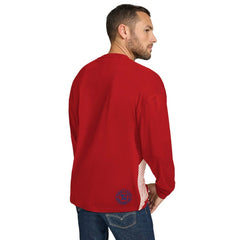 Philadelphia 76ers Tommy Jeans Lucas Long Sleeve T-Shirt Red - NBA