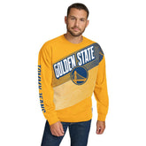 Golden State Warriors Tommy Jeans Lucas Long Sleeve T-Shirt Gold - NBA