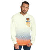 New York Knicks Tommy Jeans Ben Vintage Applique Long Sleeve Hoodie T-Shirt Cream - NBA