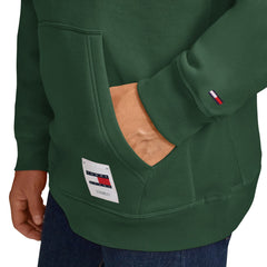 Milwaukee Bucks Tommy Jeans Sebastian Pullover Hoodie Hunter Green - NBA