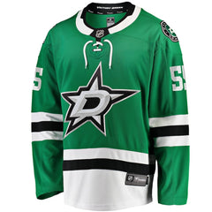 Thomas Harley Dallas Stars Fanatics Home Premier Breakaway Player Jersey - Kelly Green - NHL