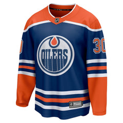 Calvin Pickard Edmonton Oilers Fanatics Home Premier Breakaway Player Jersey - Royal - NHL