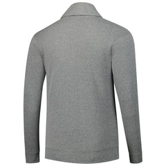 New York Knicks Sportiqe Unisex Henshaw Full-Button Cardigan Sweater Heather Gray - NBA