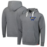 Golden State Warriors Sportiqe Unisex Varsity Collection Blake Pullover Hoodie Heather Gray - NBA