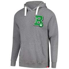 Boston Celtics Sportiqe Unisex Varsity Collection Blake Pullover Hoodie Heather Gray - NBA