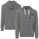 Philadelphia 76ers Sportiqe Unisex Varsity Collection Blake Pullover Hoodie Heather Gray - NBA
