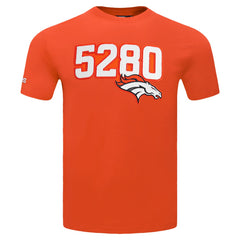 Denver Broncos Pro Standard Frozen Single Jersey T-Shirt Orange | NFL