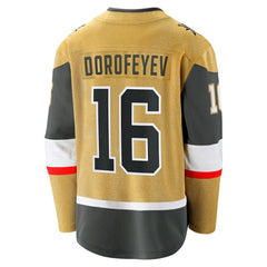 Pavel Dorofeyev Vegas Golden Knights Fanatics Premier Breakaway Player Jersey - Gold - NHL