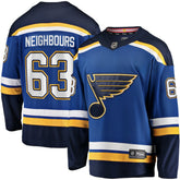 Jake Neighbours St. Louis Blues Fanatics Home Premier Breakaway Player Jersey - Blue - NHL