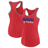 Philadelphia Phillies Profile Women's Plus Size Racerback Tank Top - MLB