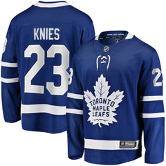 Matthew Knies Toronto Maple Leafs Fanatics Home Premier Breakaway Player Jersey - Blue - NHL